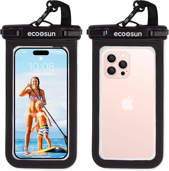 Eco Sun Waterproof Phone Pouch & Floating Wrist Strap Bundle – Waterproof Phone by EcoSun