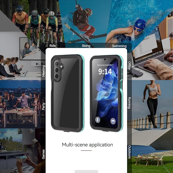 DINGXIN for Samsung Galaxy A16 5G Phone Case Waterproof IP68 Certified - Image 7