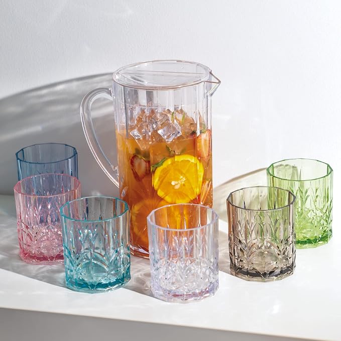 BELLAFORTE Shatterproof Tritan Plastic Short Tumbler, 13oz - Image 9