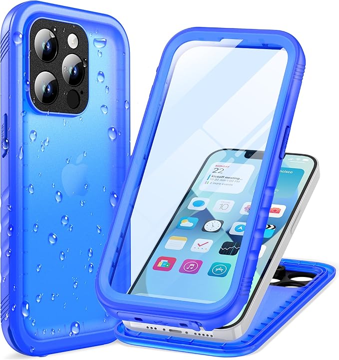 Cozycase Compatible with iPhone 13 Pro Max Waterproof Case by Cozycase