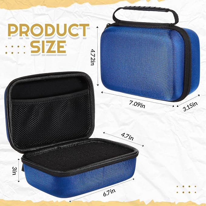 Relaxweex EVA Hard Case with Customizable Foam 7.1 x 4.7 x 3.1 Inch Protective - Image 2