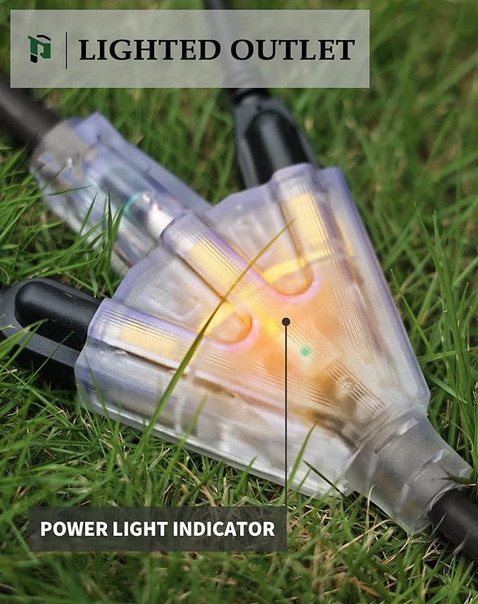 100Ft 12/3 Outdoor Extension Cord - Image 5