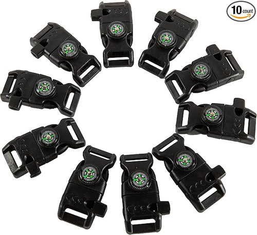 10 PCS Emergency Whistle Buckle come by TcJ-Chen