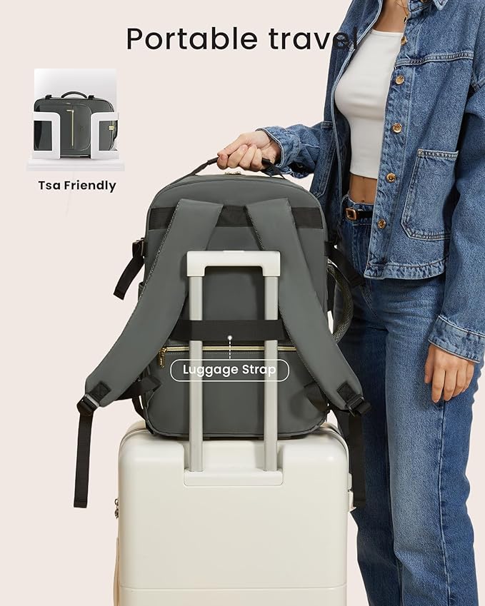 LOVEVOOK 40L Large Travel Backpack - Image 6