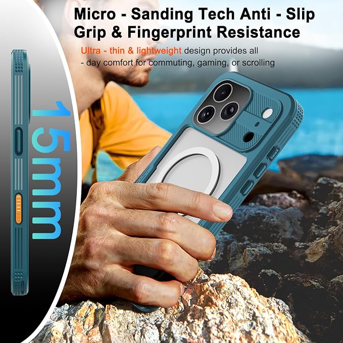 for iPhone 17 Pro Max Case, IP68 Waterproof Full Body Protective Cover - Image 8