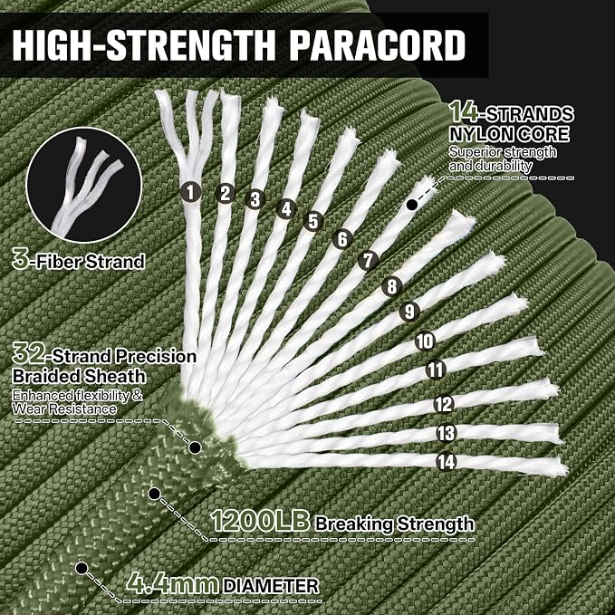 1200 Paracord Rope - Image 3