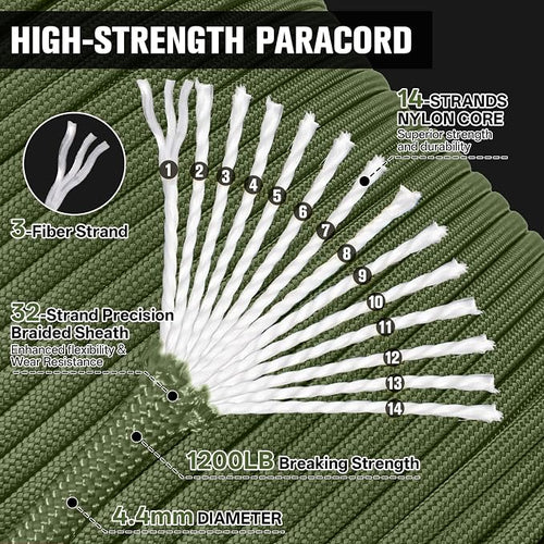 1200 Paracord Rope - Image 2