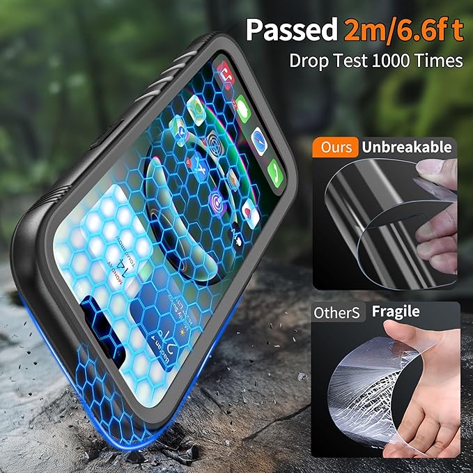 Cozycase for iPhone 13 Waterproof Shockproof Dustproof Case - Image 5