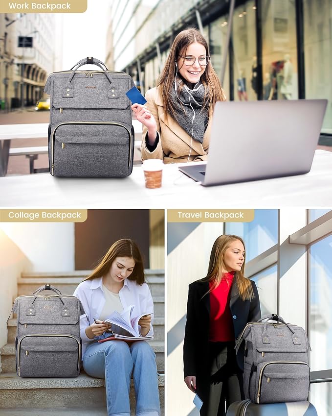 LOVEVOOK 17.3 Inch Laptop Backpack, Large Travel Backpack - Image 8