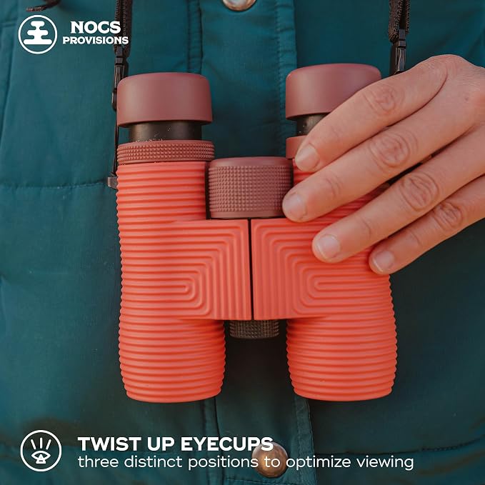 Nocs Provisions Field Issue Compact 8x32 Waterproof Binoculars, Shockproof - Image 6