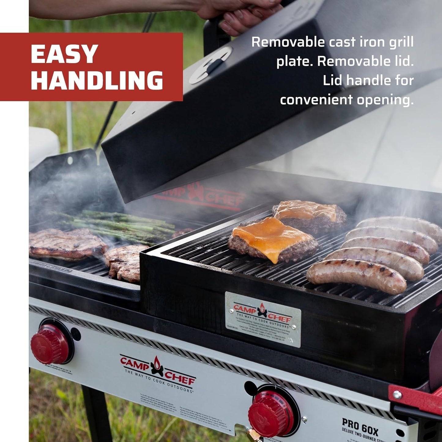 Camp Chef BB100L Barbecue Box with Lid Fits 14" Blue Flame Cooking Systems