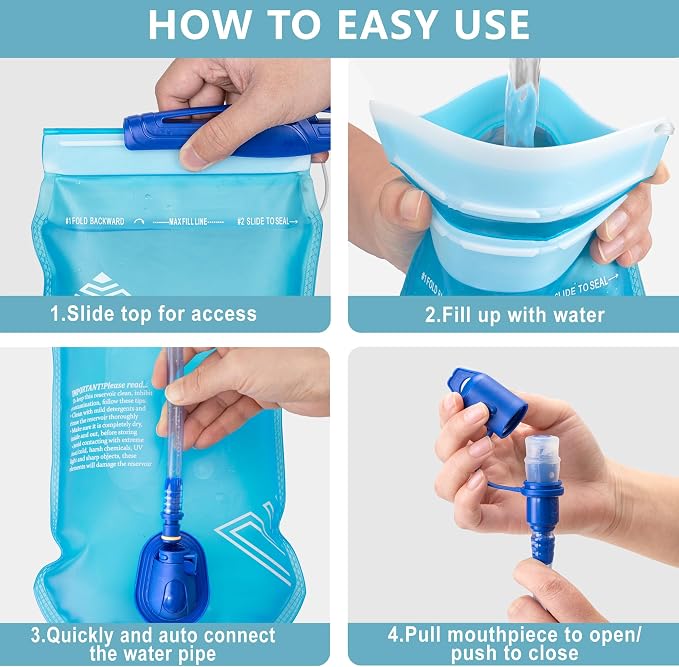 Hydration Bladder, 1.5L Water Bladder - Image 2