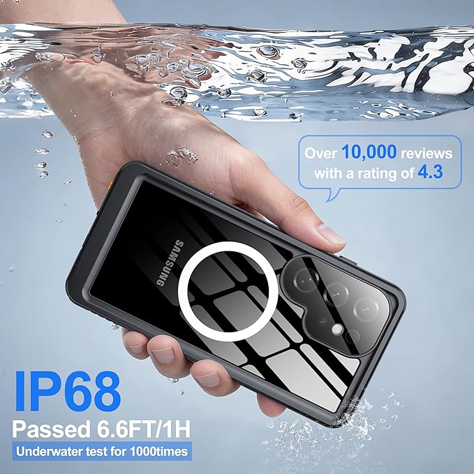 ANTSHARE IP68 Waterproof Case for Samsung Galaxy S25 Ultra - Image 3
