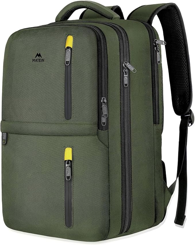 MATEIN Extra Large 45L Travel Backpack, Airline Approved Carry on Backpack by MATEIN