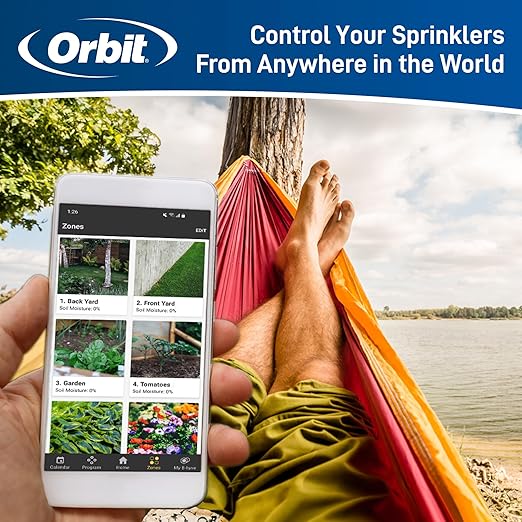Orbit 57946 B-hyve 6-Zone Smart Indoor/Outdoor Sprinkler Controller