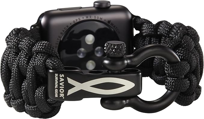 Savior Survival Gear Paracord Watch Band Compatible by SaviorSurvivalGear