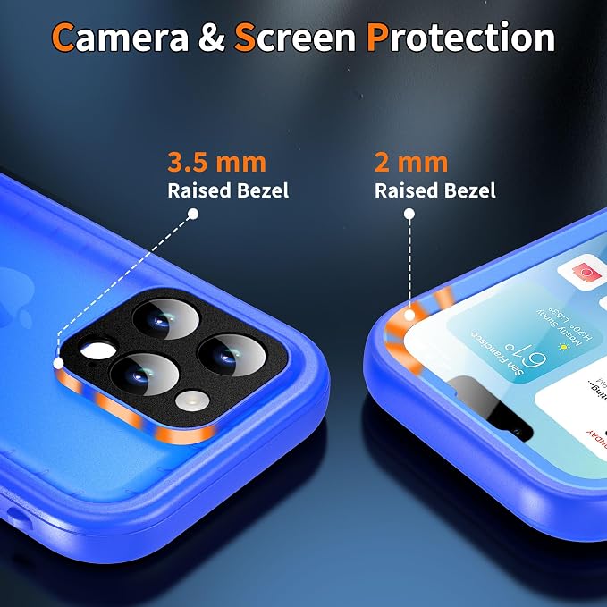Cozycase Compatible with iPhone 14 Pro Max Waterproof Case - Image 5