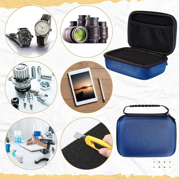Relaxweex EVA Hard Case with Customizable Foam 7.8 x 6.3 x 3.5 Inch Protective - Image 6