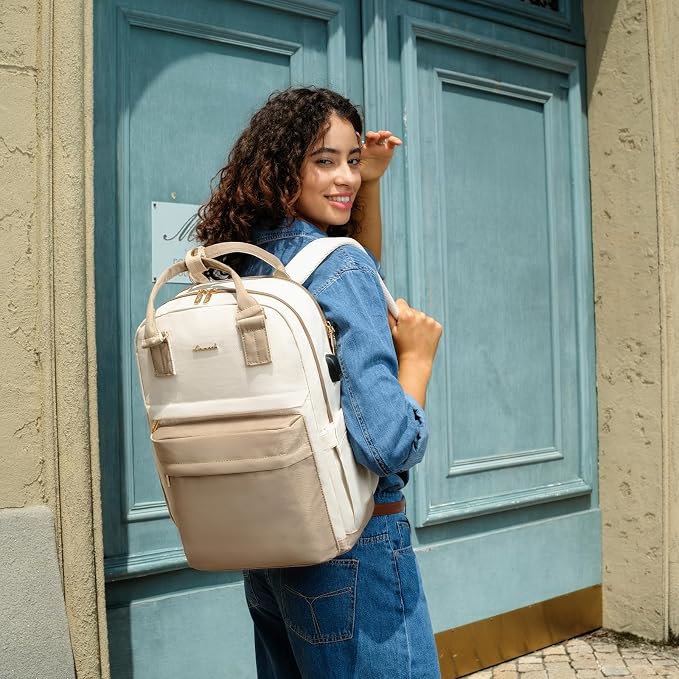 LOVEVOOK Laptop Backpack for Women, 17.3 Inch Laptop Bag - Image 8
