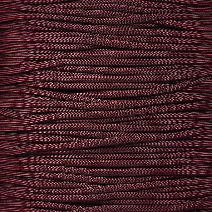 Paracord Planet Solid Color 550lb Paracord – 7 Strand Type III Nylon Cord by ParacordPlanet