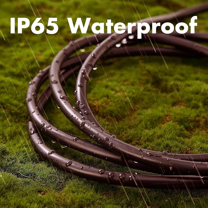 3ft Brown Extension Cord Waterproof, UL Listed, 16/3 SJTW Heavy Duty 3 Prong - Image 4
