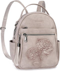 Mini Backpack Purse for Women, Embossed Leather Small Backpack Fashion Travel by BestSeller
