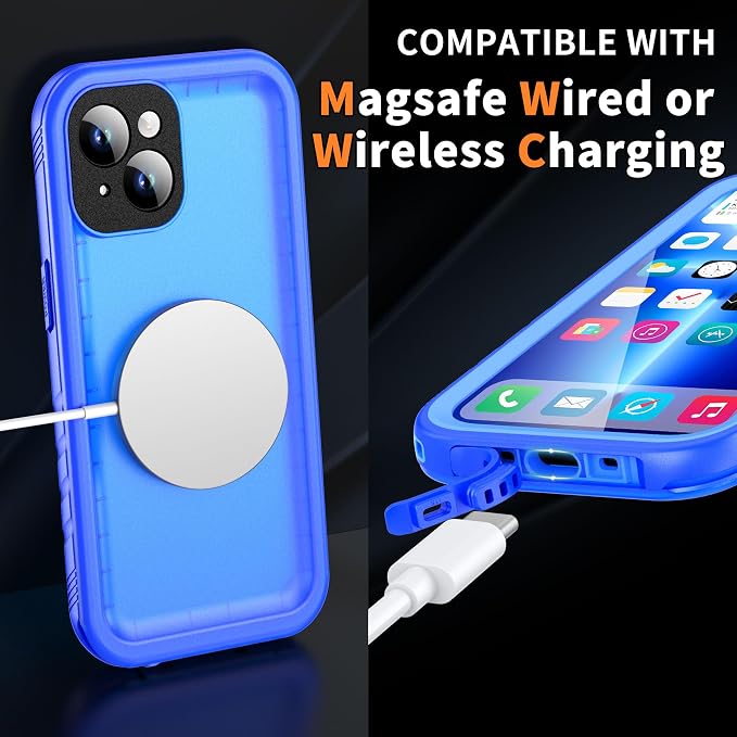 Cozycase Compatible with iPhone 14 Waterproof Case - Image 6
