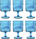 Beaded 14 oz Durable Acrylic Wine Glasses, Shatter-Resistant and by AbodeHomewares-TheDesignDestinationforTabletopDrinkwareKitchenandPet