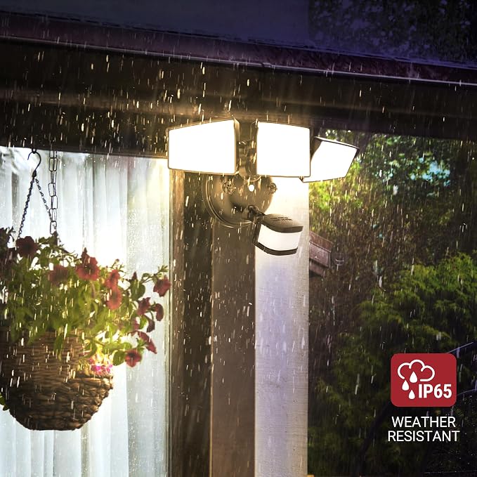 HALO Next Gen Solar-Powered LED Security Floodlight, 1 Head w/Motion Sensing - Image 6