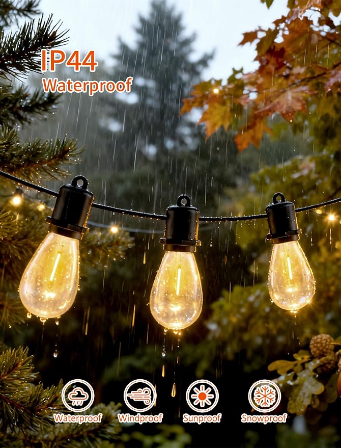 25FT LED Outdoor String Lights - Image 3