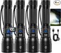 Rechargeable Flashlights High Lumens, LED Flashlight Powerful, Handheld by RuboliyLightyourwayahead