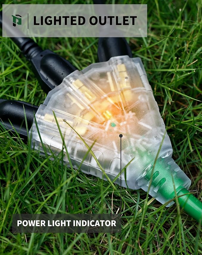 50Ft 12/3 Outdoor Extension Cord - Image 5