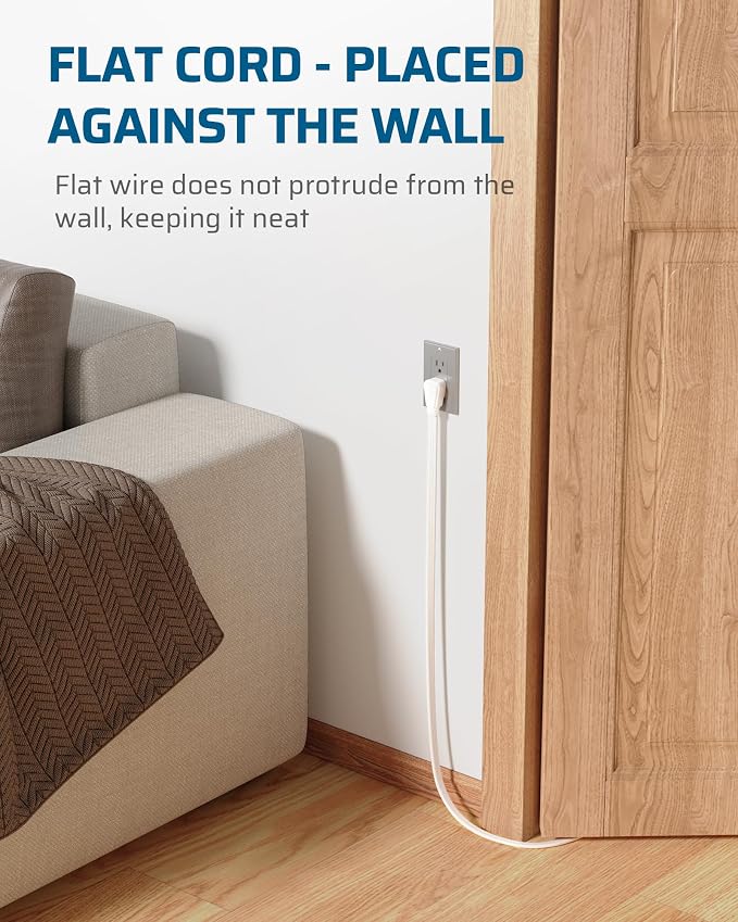 DEWENWILS 3 Outlet Extension Cord - Image 4