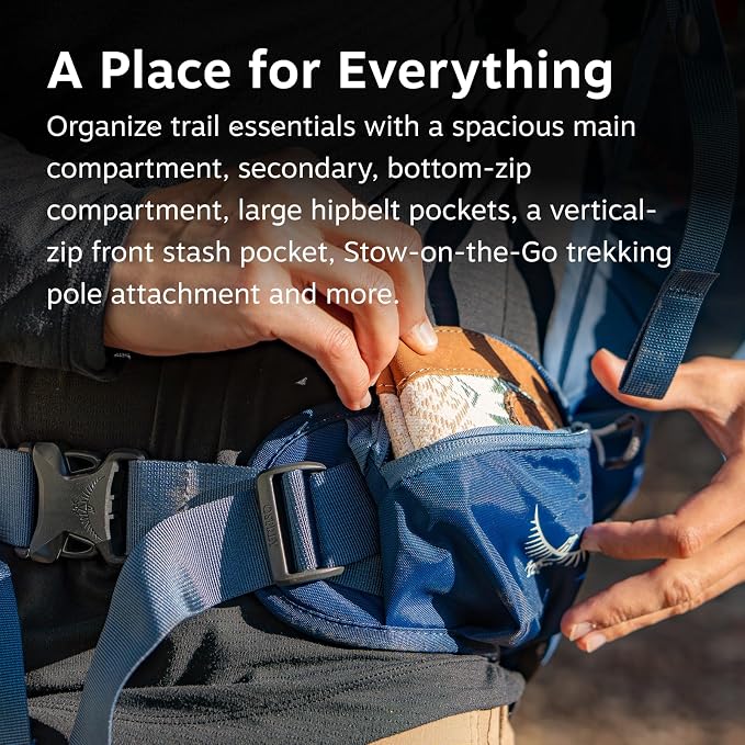 Osprey Stratos 36L Men's Hiking Backpack - Image 3