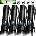 MIXILIN Rechargeable Flashlights High Lumens, 4 Pack 99, 000 Lumens Super by MIXILIN