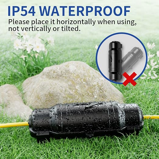 9 Pack Outdoor Extension Cord Safety Cover - Image 5