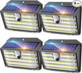 CLAONER Solar Lights Outdoor, Wireless Motion Sensor Lights, IP65 Waterproof by Claoner
