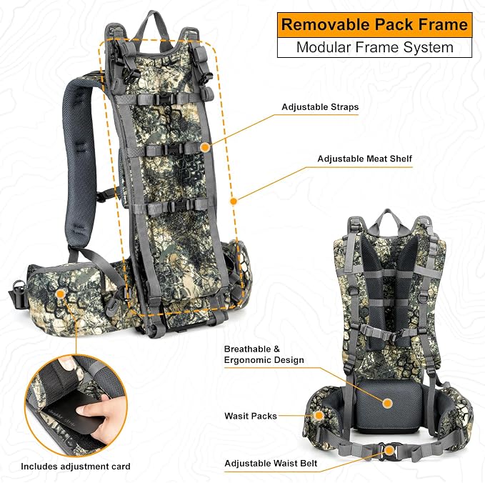 MOXULE Pro 3600 Camo Frame Backpack - Image 2
