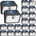 Solar Motion Lights Outdoor, Ultra Bright Solar Fence Lights by Claoner