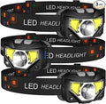 LHKNL Headlamp Flashlight, Waterproof Motion Sensor Head Lamp, 8 Mode by LHKNLHOME
