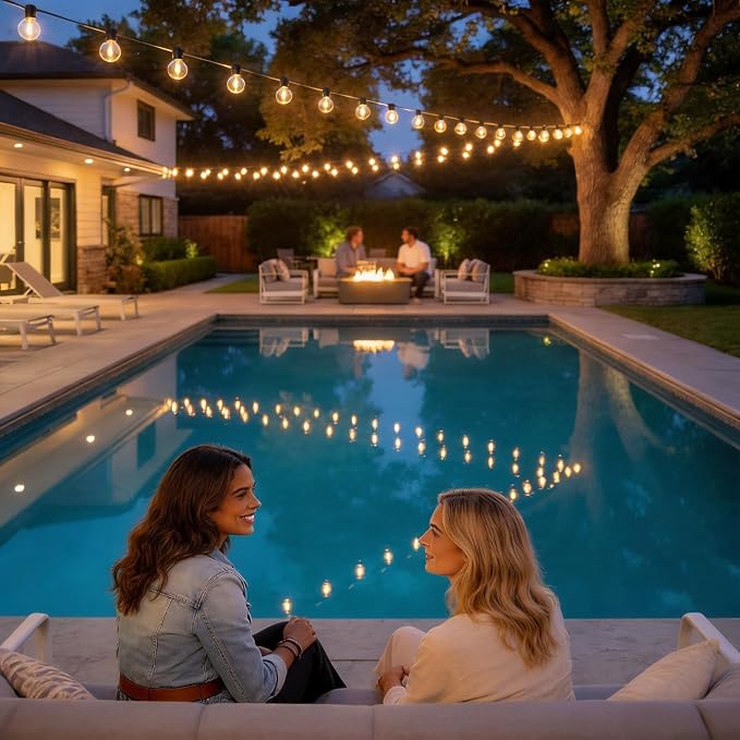 RTTY Outdoor String Lights 120 FT, LED Patio Globe Lights - Image 7