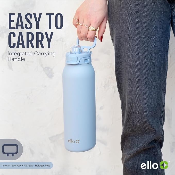 Ello Pop & Fill 22oz Stainless Steel Water Bottle - Image 8