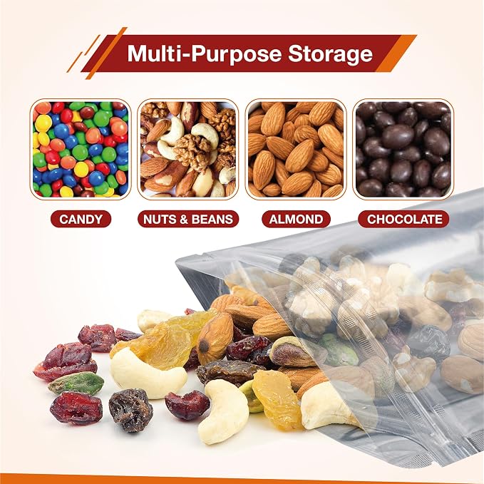 BELLE KR® Pint Mylar Bags for Food Storage - Image 7