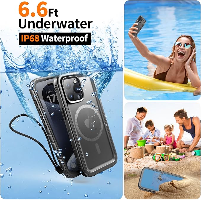 Cozycase for iPhone 14 Pro Waterproof Shockproof Dustproof Case - Image 3