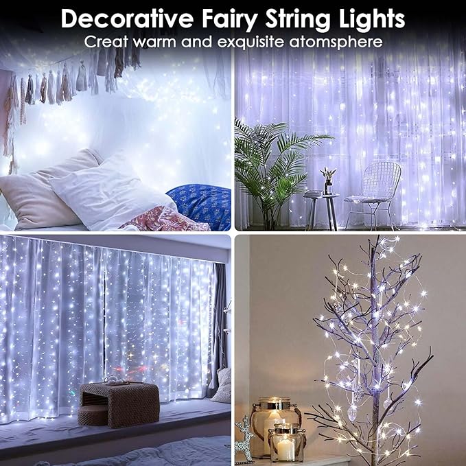 2-Pack Fairy Lights Battery Operated - Image 6
