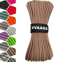 VVAAGG 1000 Tan Paracord 50FT Utility Parachute Cord 4mm Nylon String12 Strand by ParacordSpecialist