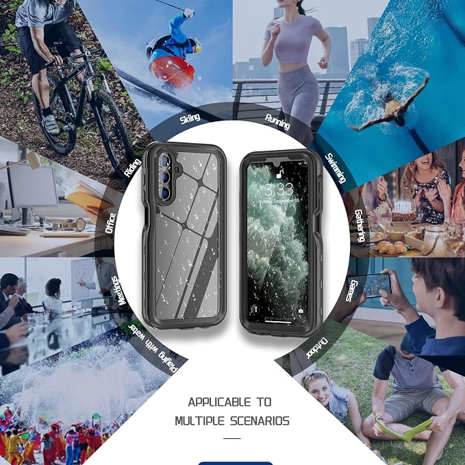 DINGXIN for Samsung Galaxy A15 5G Phone Case Waterproof IP68 Certified - Image 7