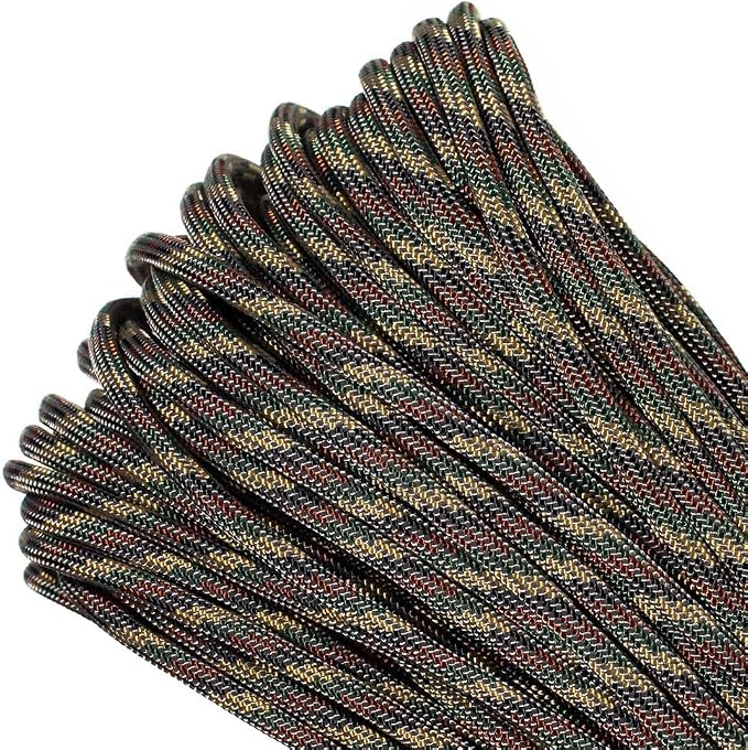 Paracord Planet 550lb Commercial Grade Paracord – 7 Strand Type III Nylon by ParacordPlanet