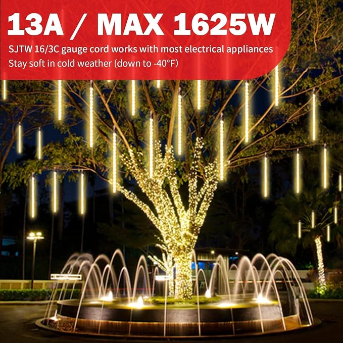 EP 6FT Black Outdoor Extension Cord, 16/3 SJTW Heavy Duty Waterproof, 3 Prong - Image 7