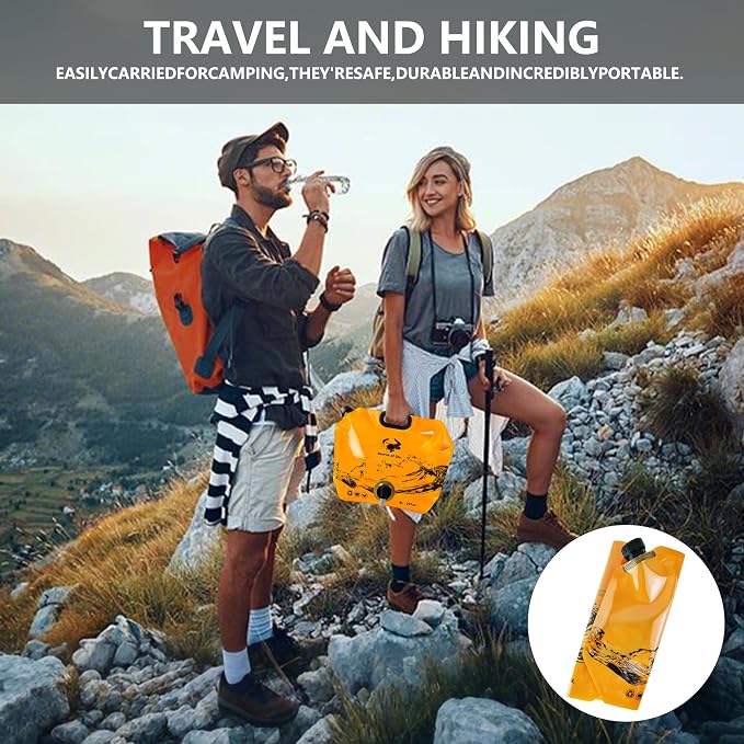 Collapsible 8L Water Storage Bag, BPA-Free Portable Folding Water Jug - Image 6